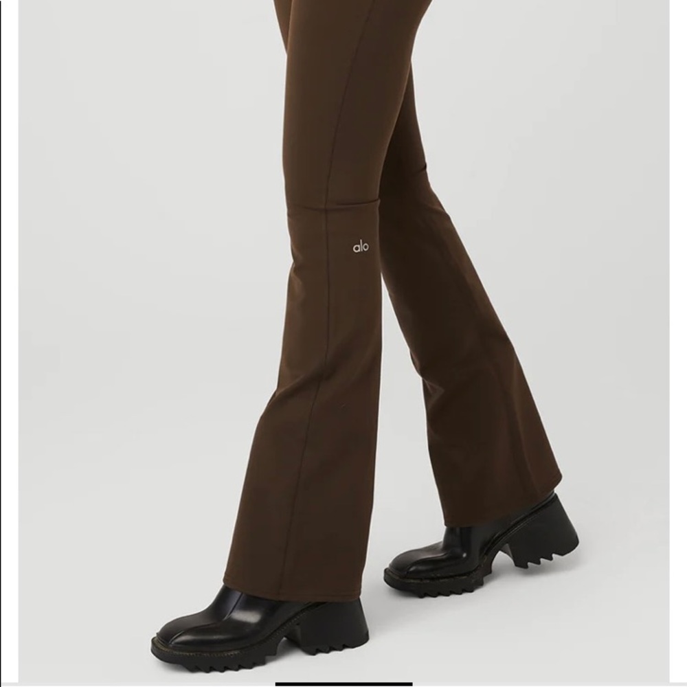 All Yoga airbrush high-waist 7/8 bootcut legging